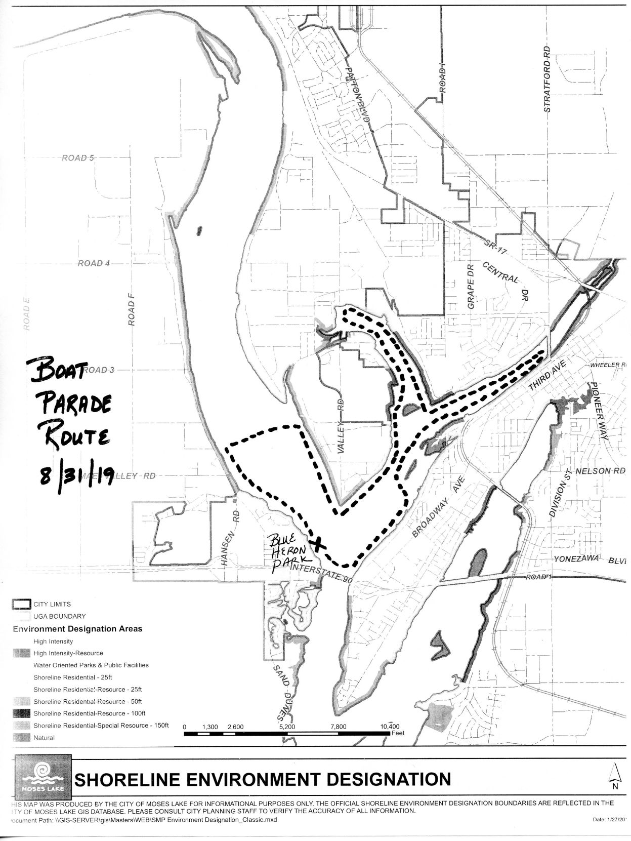 Parade Map